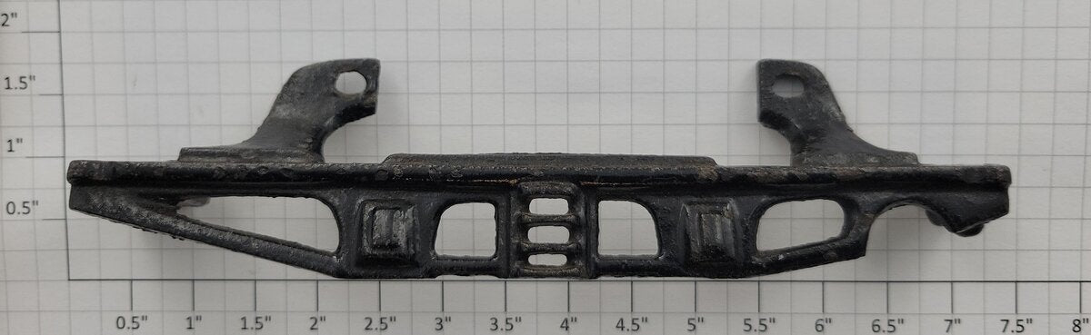 Ives 3251-02 O Gauge Repainted Cast Electric Locomotive Frame Half