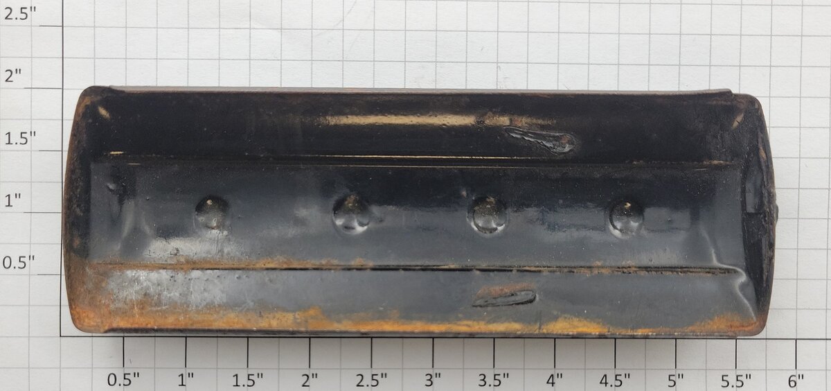 Ives 050-10 O Gauge 50 Series Repainted Black Passenger Car / Baggage Car Roof