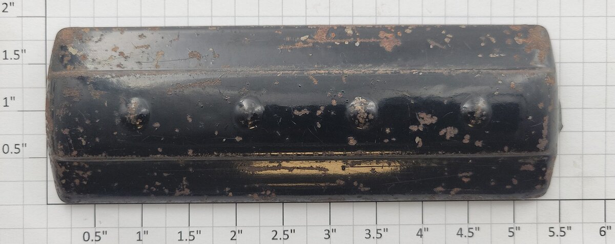 Ives 050-10 O Gauge 50 Series Repainted Black Passenger Car / Baggage Car Roof