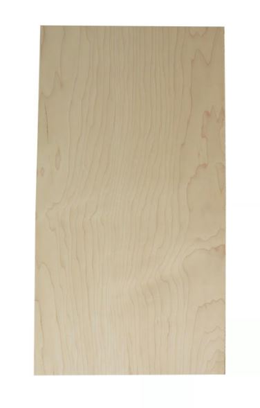 Midwest Products 5436 12" x 24" Maple Plywood Sheet