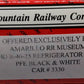 InterMountain 3330 HO Pacific Fruit Express Black/White Refrigerator Car R40-25