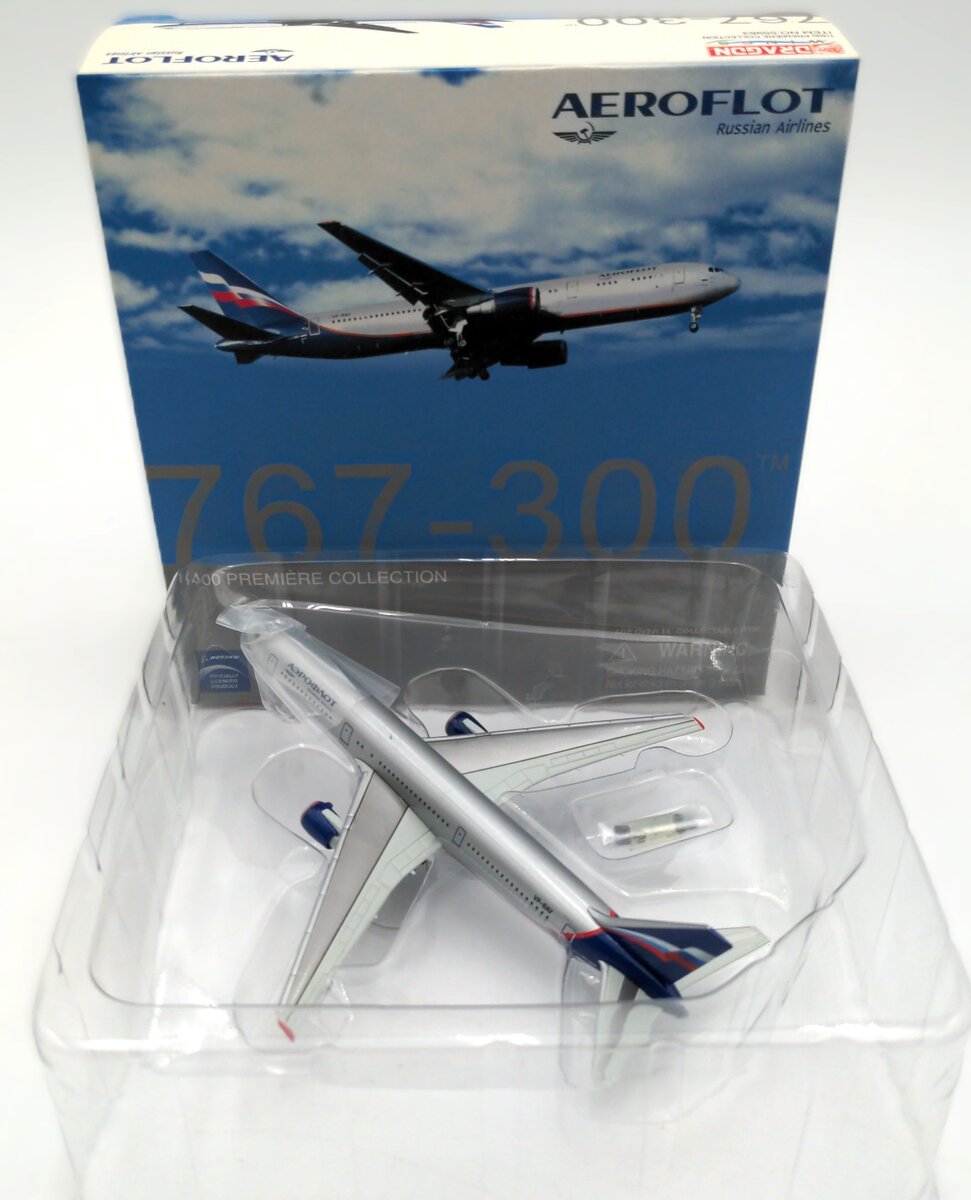 Dragon 55963 1:400 Russian Airlines 767-300 Diecast Model Airplane