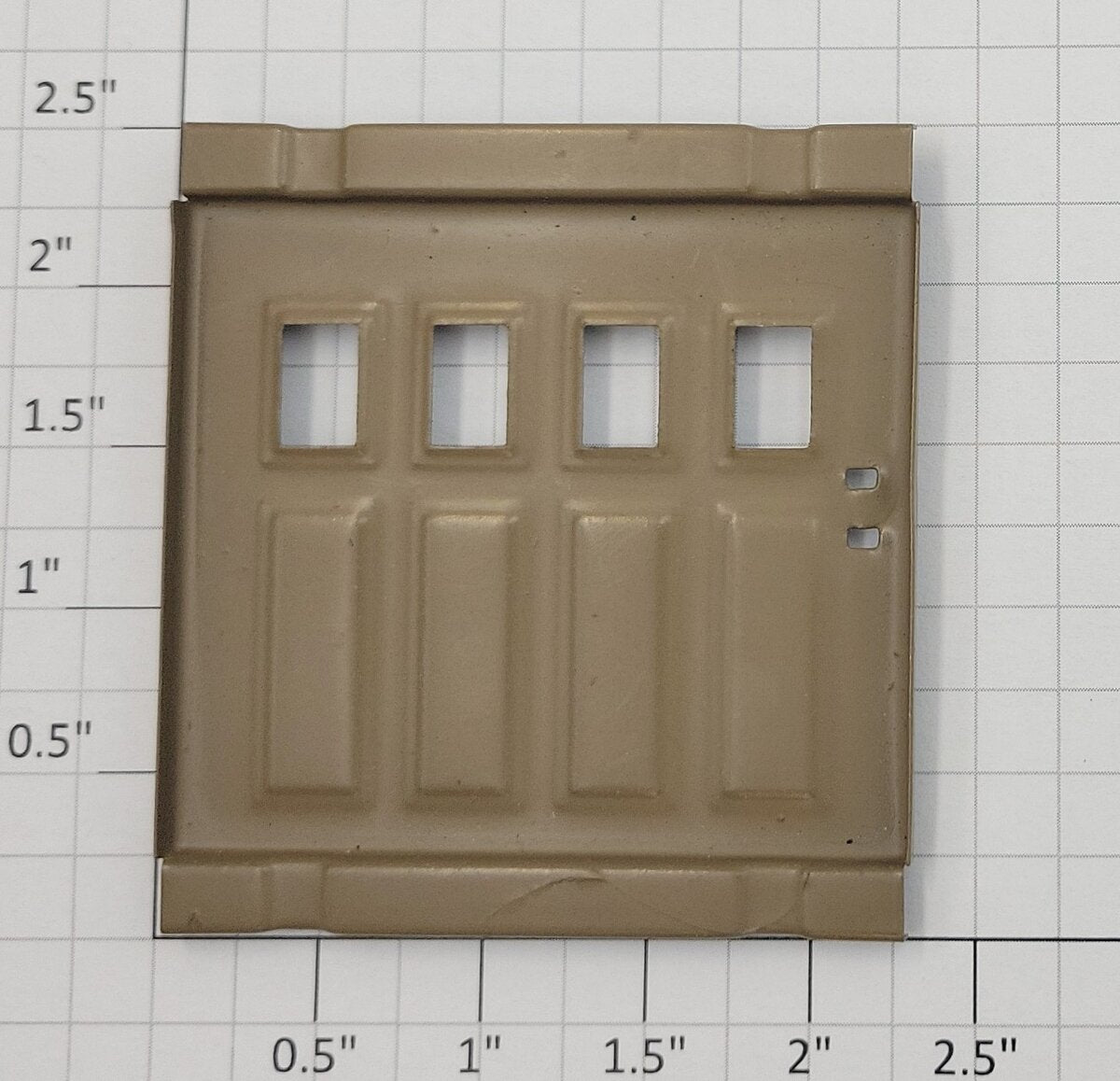 Lionel 332-1 Prewar Cream Colored Left Hand Baggage Car Door without Handle