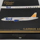 Gemini Jets G2UAL007 1:200 Gemini200 Ted Part of United Airlines Airbus A320-200