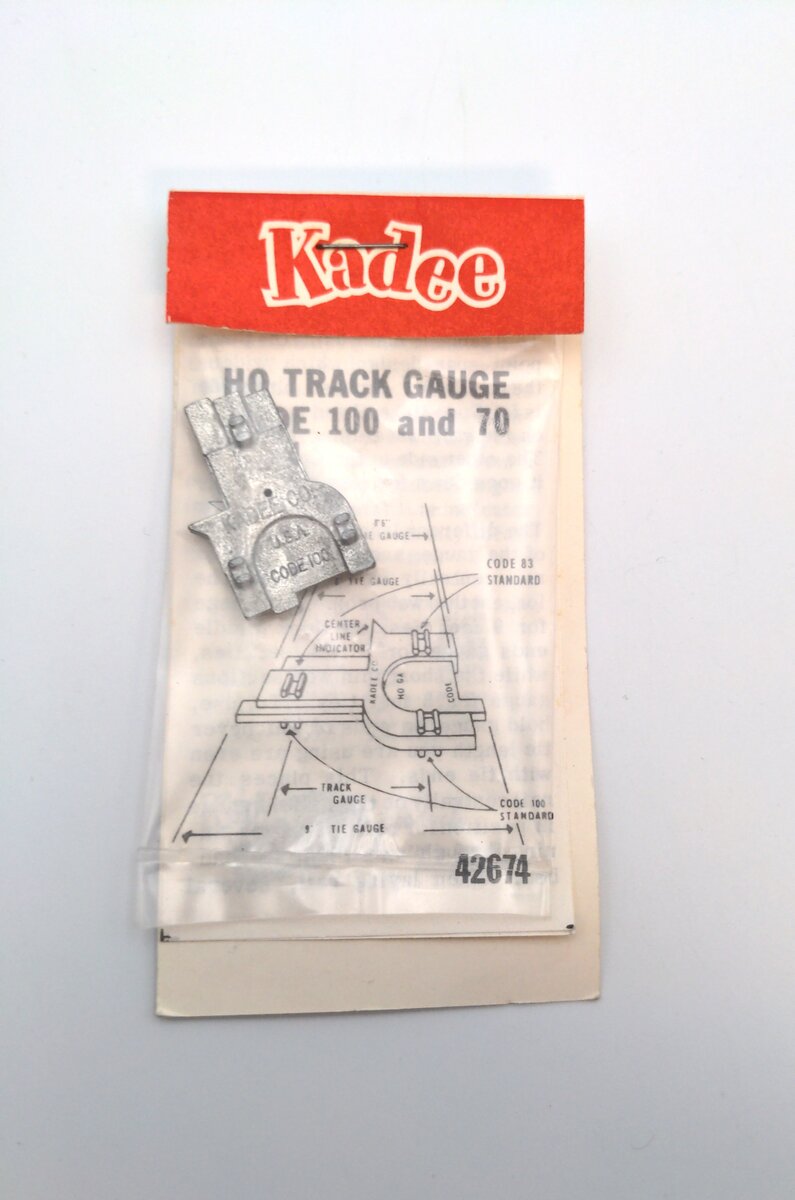 Kadee 42674 HO Code 70, 100 and 341 Track Gauge