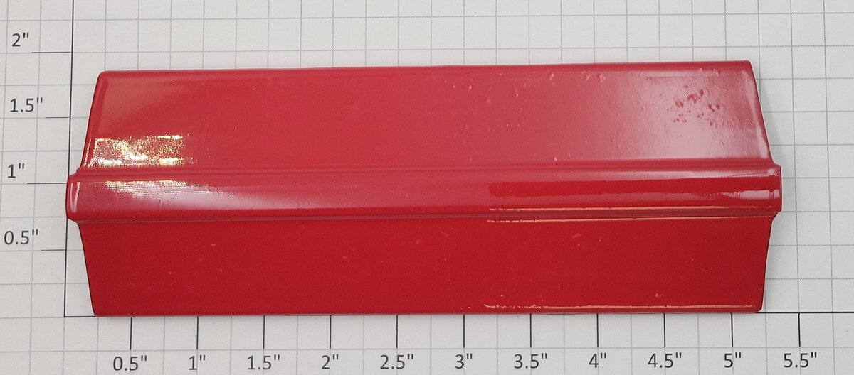 Ives 50-10 O Gauge 50 Series Repainted Red Freight Car Roof