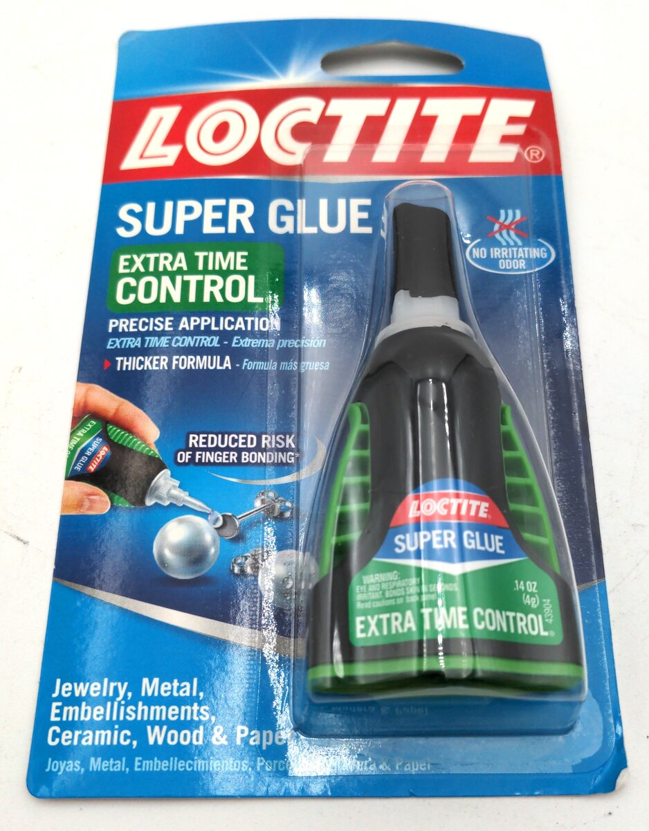 Loctite 43904 Super Glue Extra Time Control .14oz