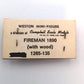 Campbell Scale Models 1265-135 HO Fireman 1890 Mini-Figure (with Wood)