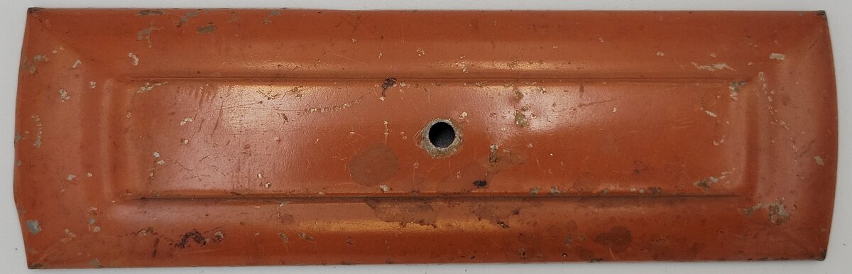 Lionel 530-1 Prewar Standard Gauge Orange Passenger Car Roof with Chips in Paint