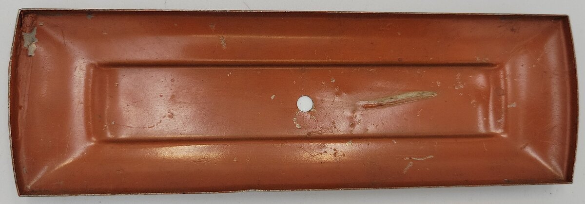 Lionel 530-1 Prewar Standard Gauge Orange Passenger Car Roof with Chips in Paint