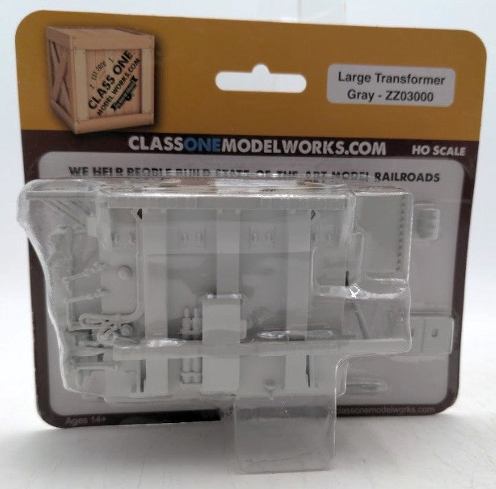 Class One Model Works ZZ03000 HO Large Transformer for Heavy Duty Flat Car Kit