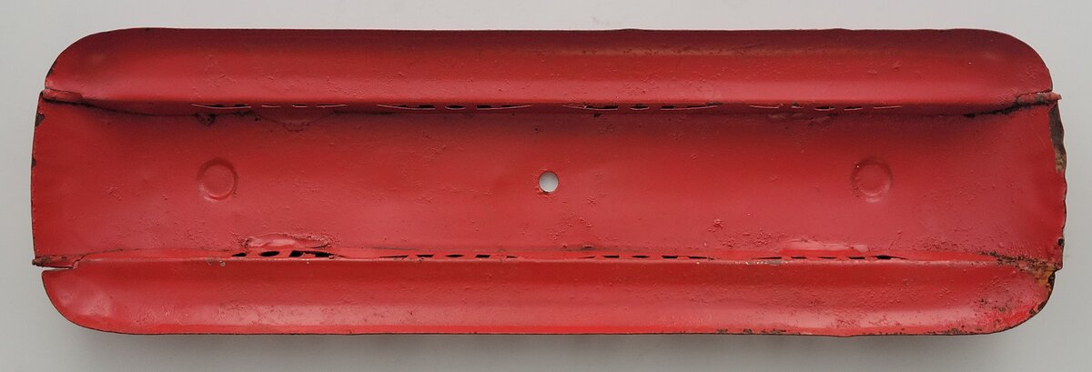 Lionel 309-9 Vintage Standard Gauge Repainted Red Passenger Car Roof