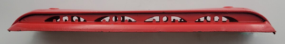 Lionel 309-9 Vintage Standard Gauge Repainted Red Passenger Car Roof