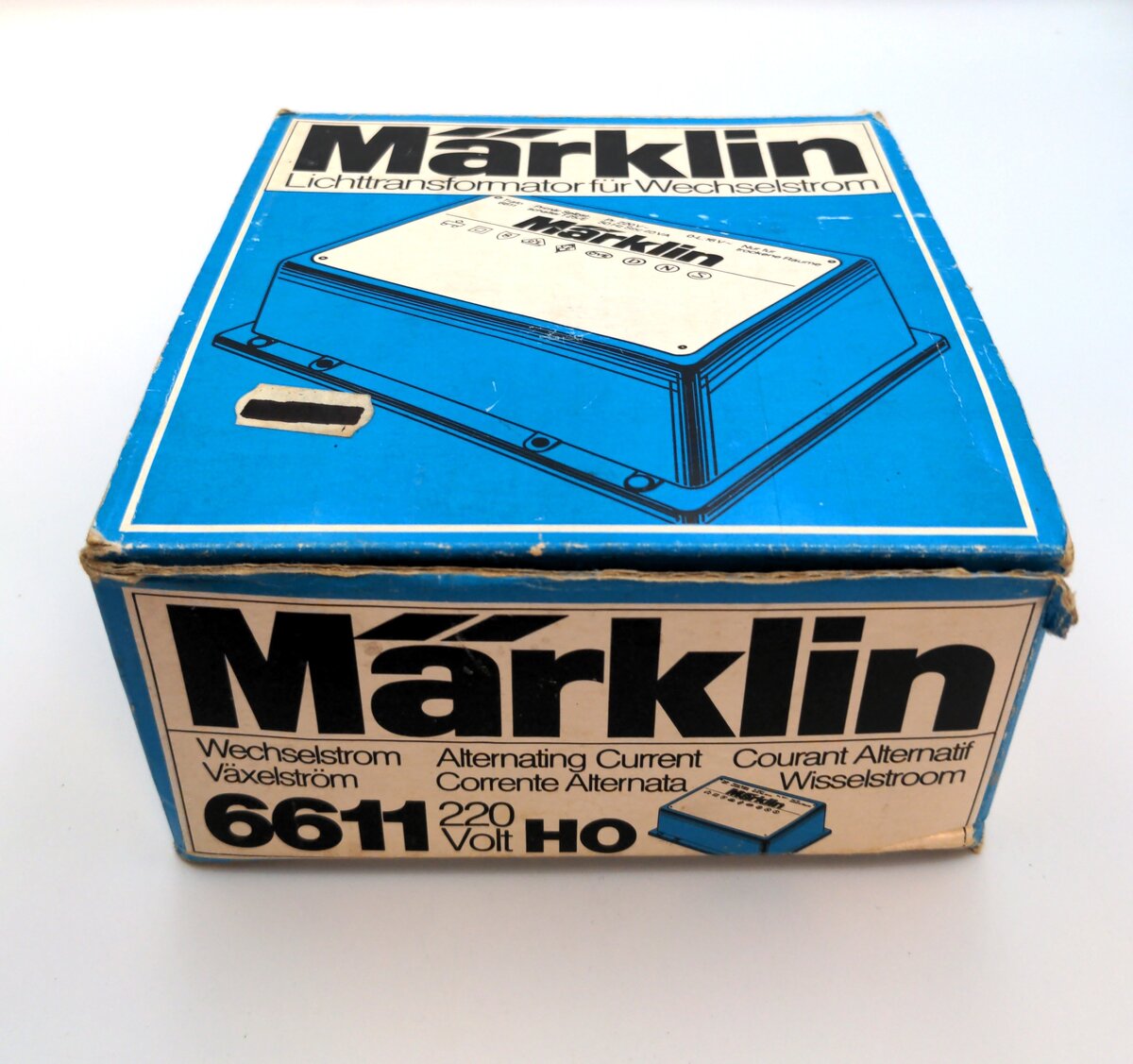 Marklin 6611 HO 220 Volt Transformer