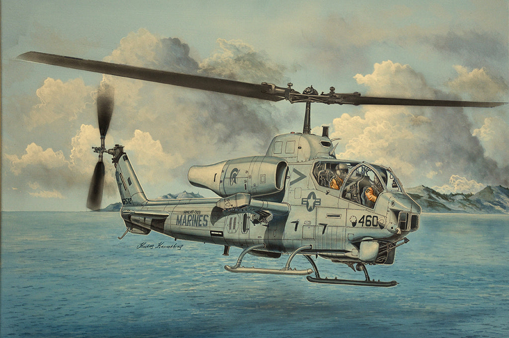 Trumpeter 05117 1:35 AH-1W Super Cobra Helicopter Plastic Model Kit