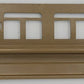 Lionel 309-11 Standard Gauge Repainted Brown Tinplate Passenger Window Insert