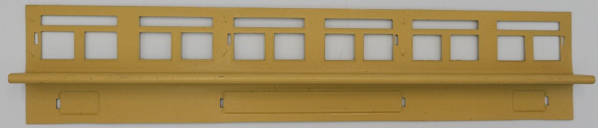 Lionel 332-30 O Gauge Repainted Tan Passenger Car Window Insert