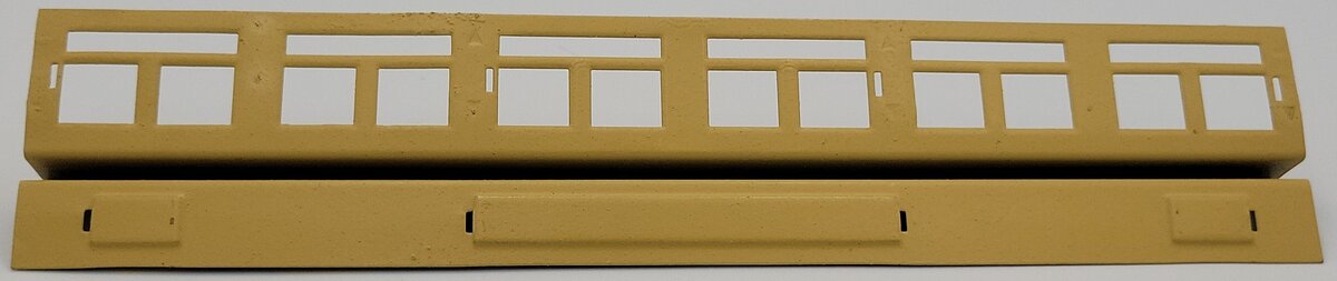 Lionel 332-30 O Gauge Repainted Tan Passenger Car Window Insert