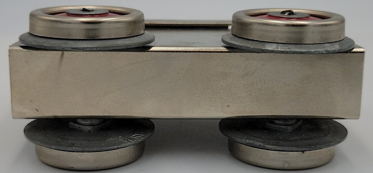 Williams Reproductions No. 256-10 Bild-A Loco Dummy Motor Frame with Red Wheels