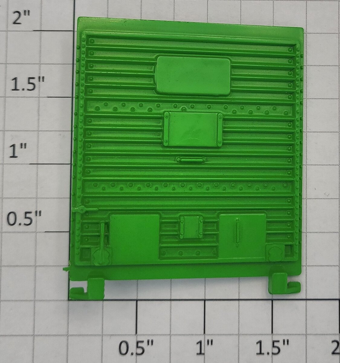 Lionel 7520-14 NIBCO Box Car Green Multi-Panel Door with Guides