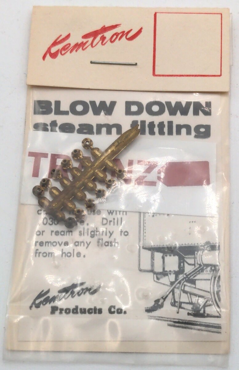 Kemtron X-1421 Blow Down Steam Fittings