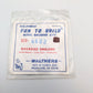 Walthers 925-4602 Delaware & Hudson Railroad Emblems Patch