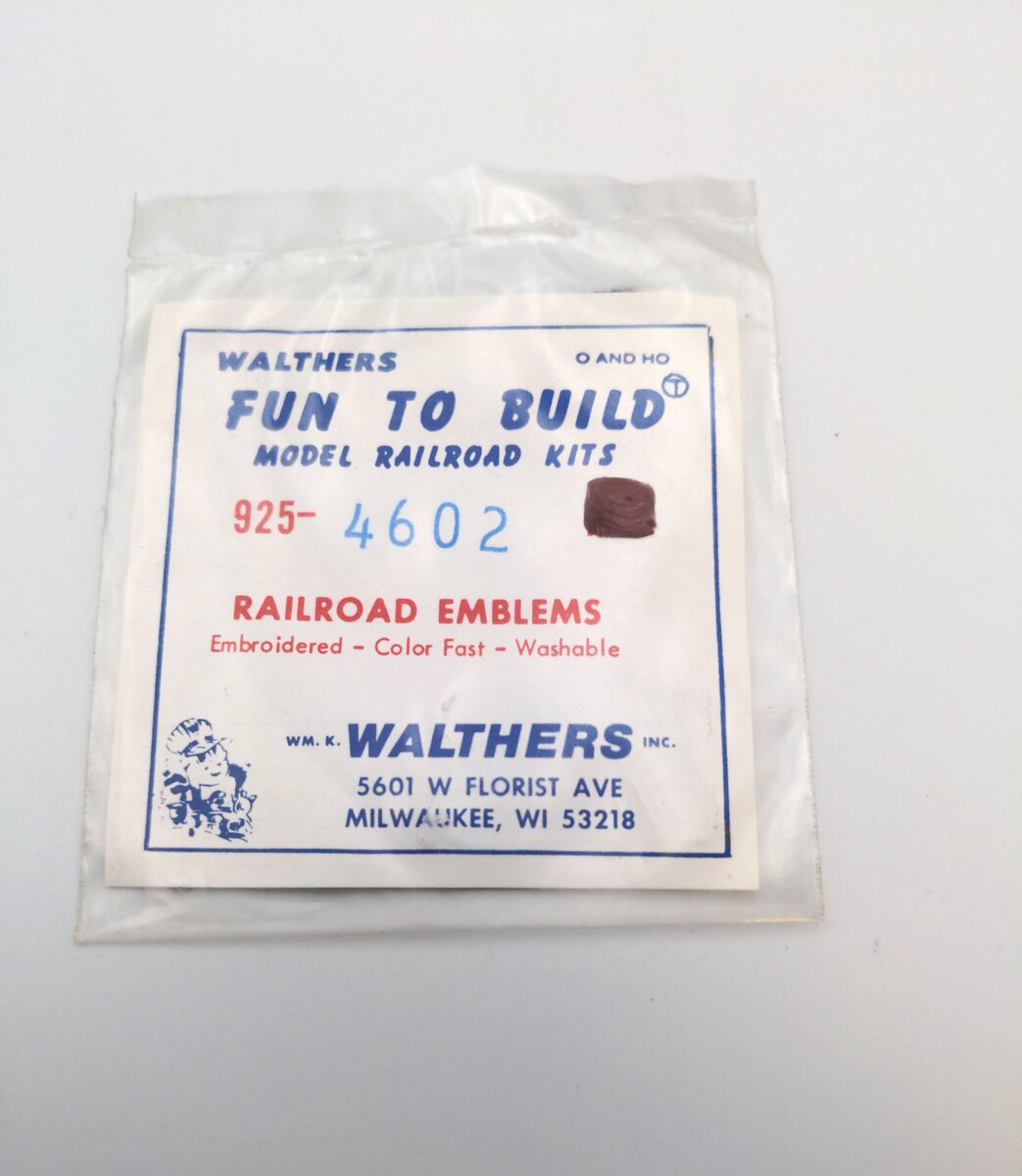Walthers 925-4602 Delaware & Hudson Railroad Emblems Patch