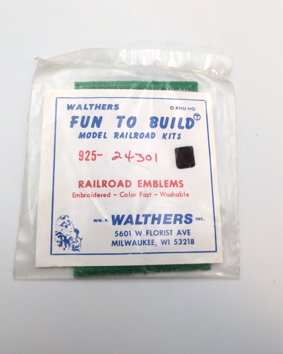 Walthers 925-24301 Green Mountain Railroad Emblems Patch