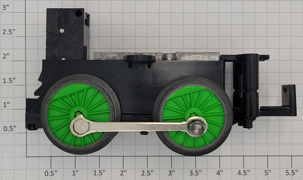 Lionel 6-34 O Gauge Thomas & Friends Housing with Green Spoked Wheels and Weight