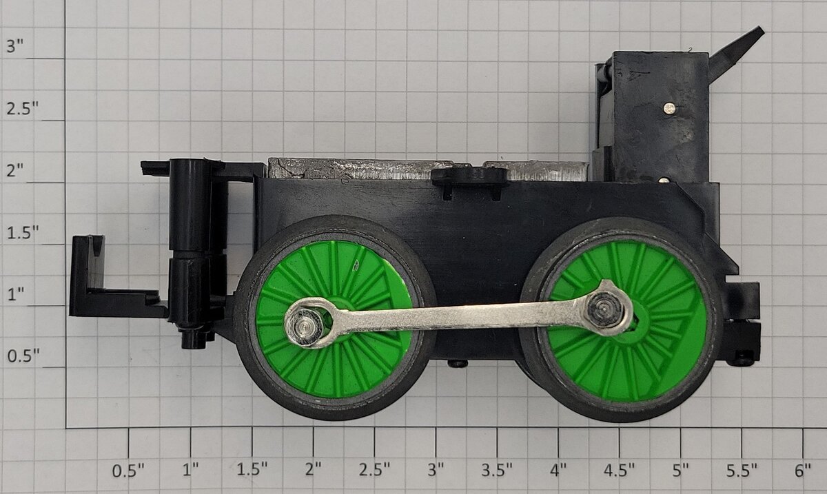 Lionel 6-34 O Gauge Thomas & Friends Housing with Green Spoked Wheels and Weight