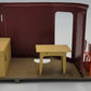 Acme 1230-05 Standard Gauge Repainted Tinplate Dining Car Interior