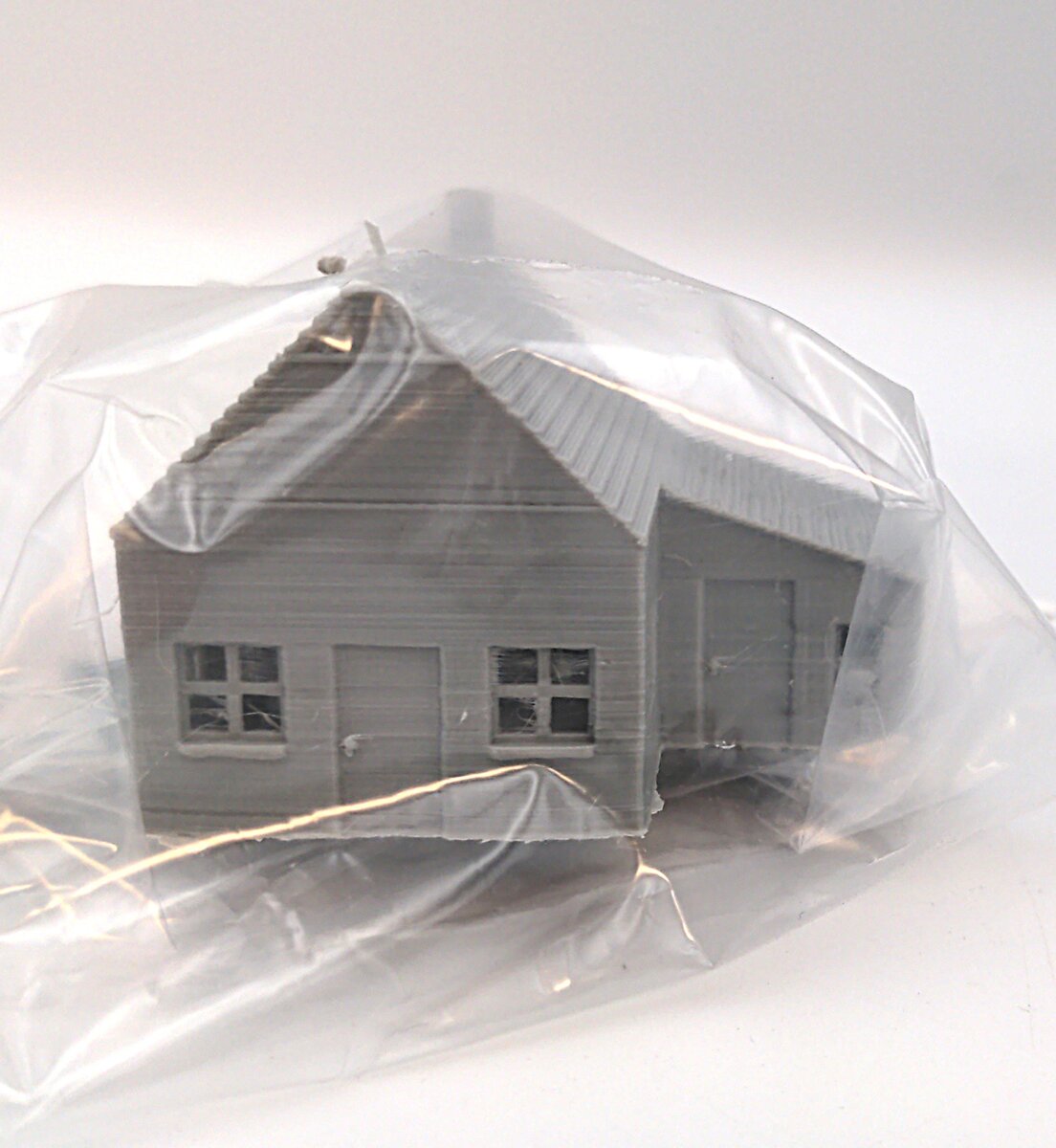 CrutchForm NH01R N Scale 3-D Printed Unpainted Small Country House