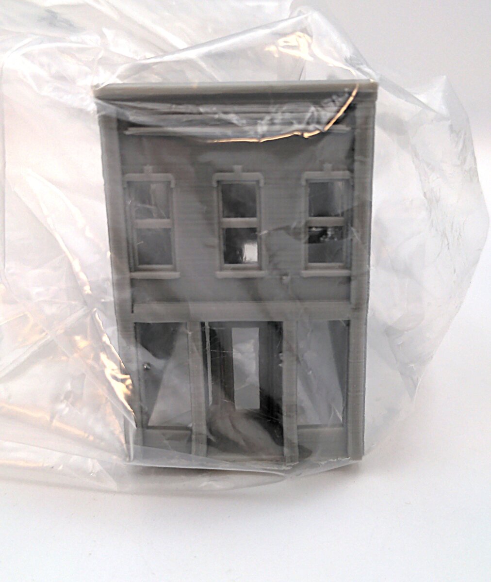 CrutchForm N210L N Scale 3-D Printed Unpainted Store Front Building