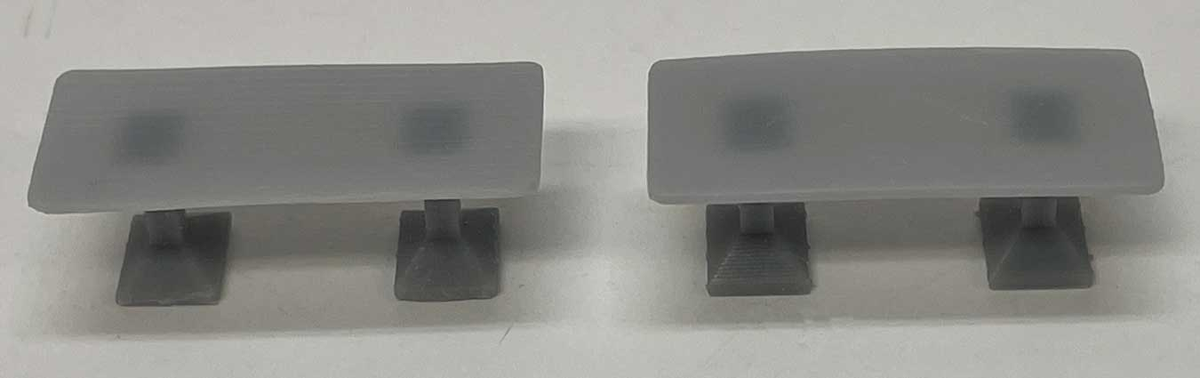 Phoenix Precision Models 31644 HO Unpainted 6' Extra Tables (Pack of 3)