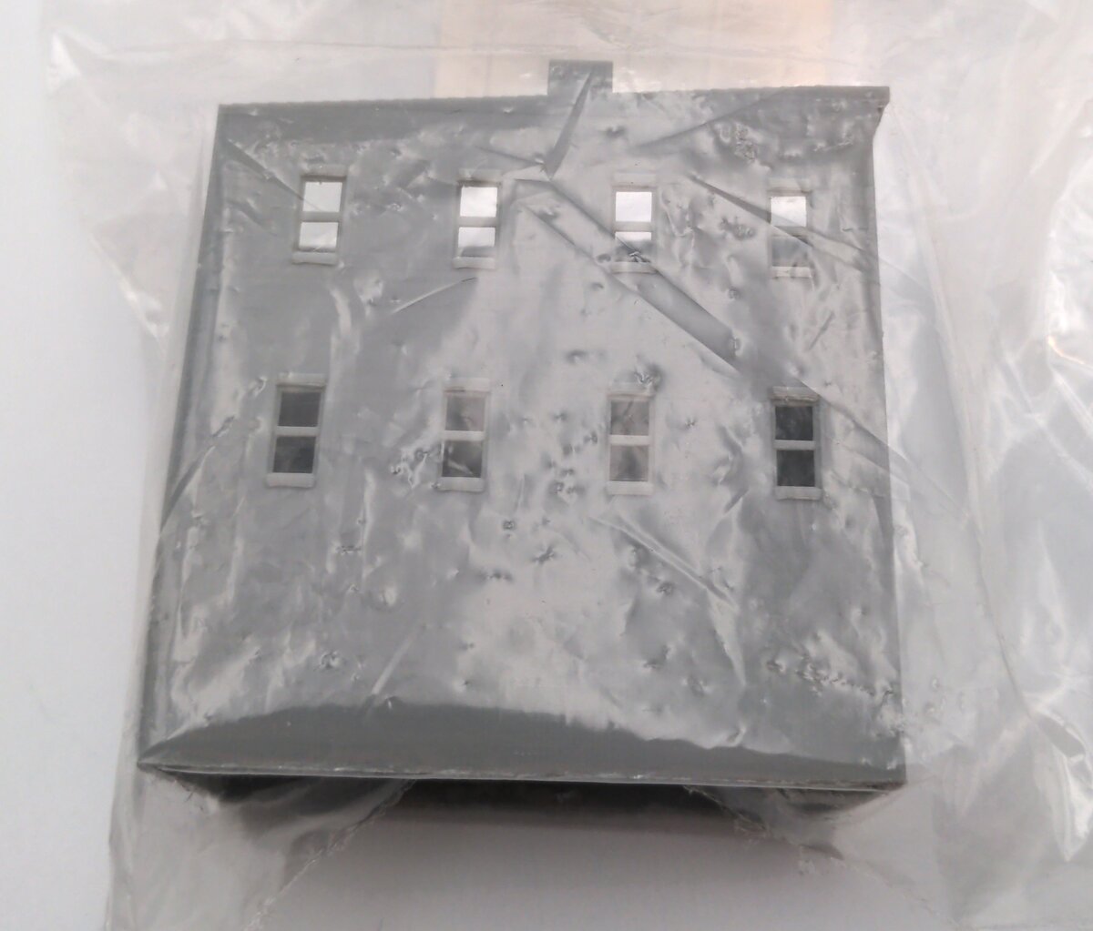 CrutchForm N302L N Scale 3-D Printed Unpainted 3-Story Apartment Building