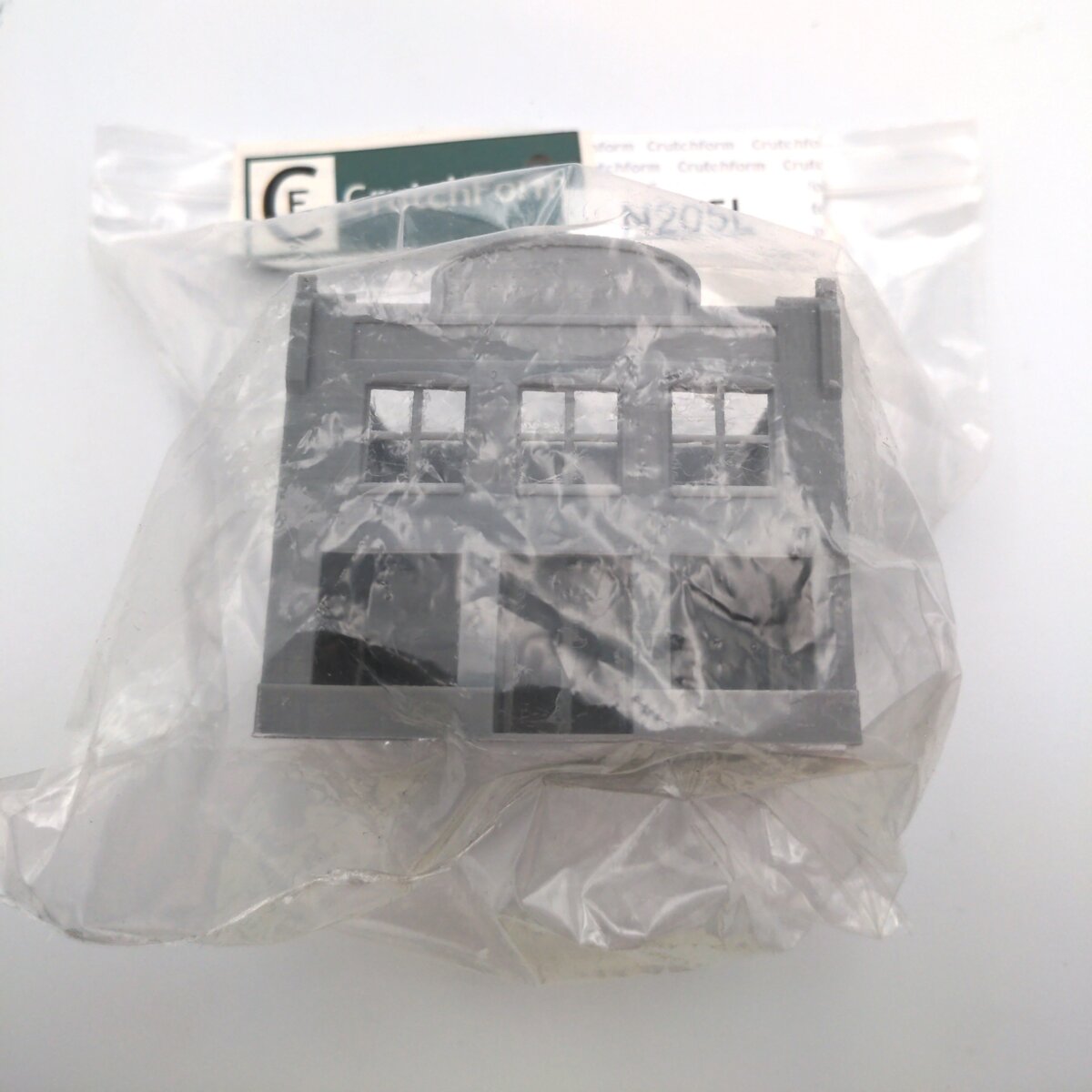 CrutchForm N205L N Scale 3-D Printed Unpainted Store Front Building