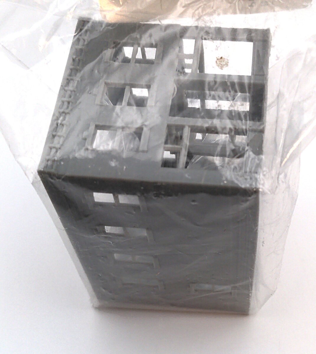 CrutchForm N209L N Scale 3-D Printed Unpainted Open Air Storefront Building