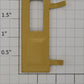 Lionel 418-105 Standard Gauge Repainted Mustard Yellow Right Hand Door