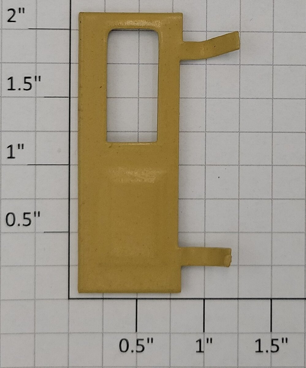 Lionel 418-105 Standard Gauge Repainted Mustard Yellow Right Hand Door