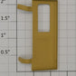 Lionel 418-105 Standard Gauge Repainted Mustard Yellow Right Hand Door