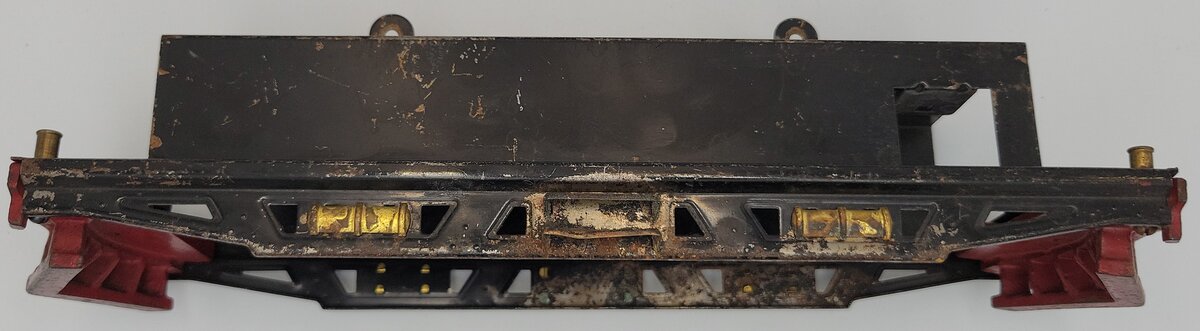 Lionel 318-4-1 Prewar Standard Electric Loco Frame w/ Cowcatchers & Brass Trim