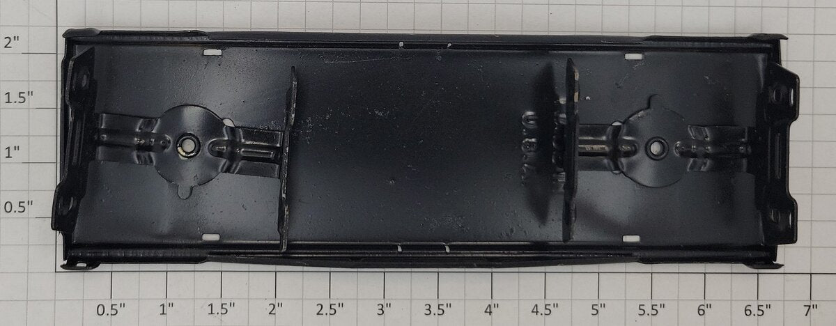 Lionel 657-4 Prewar Black Oxidized Freight Car Chassis with Truck Frames