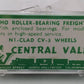 Central Valley Models T-57 N1-CLAD CV-3 Wheels Roller-Bearing Freight (Set of 2)