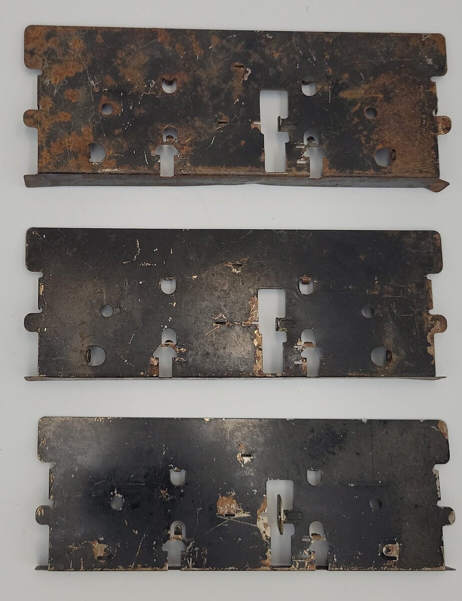Lionel 3651-10 Prewar Log Dump Car Frame (Bag of 3)