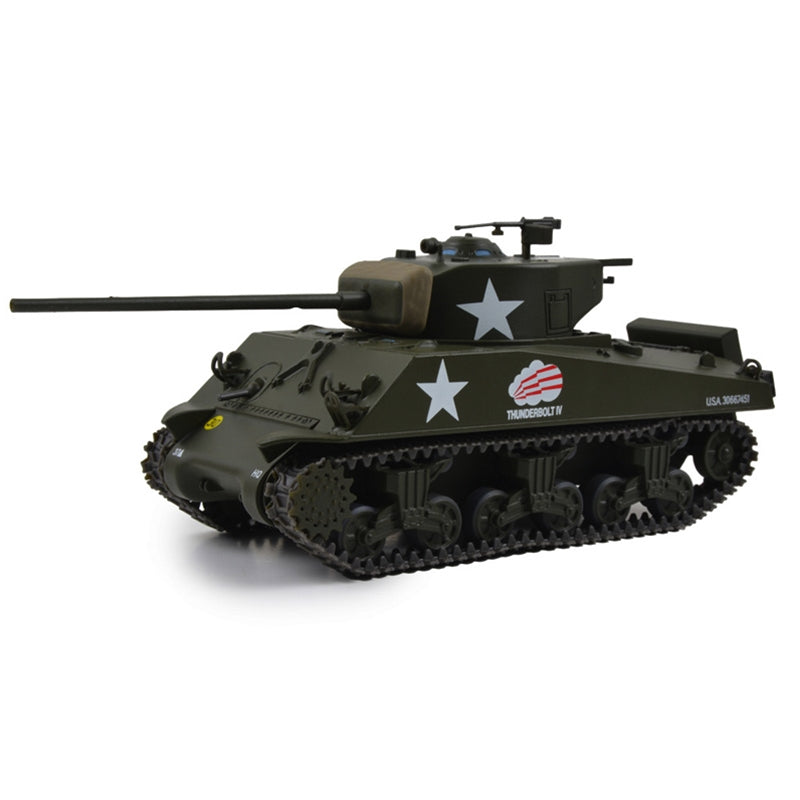 Atlas 3002654 1:43 Assembled US M4A3 Sherman Medium Tank Military Vehicle