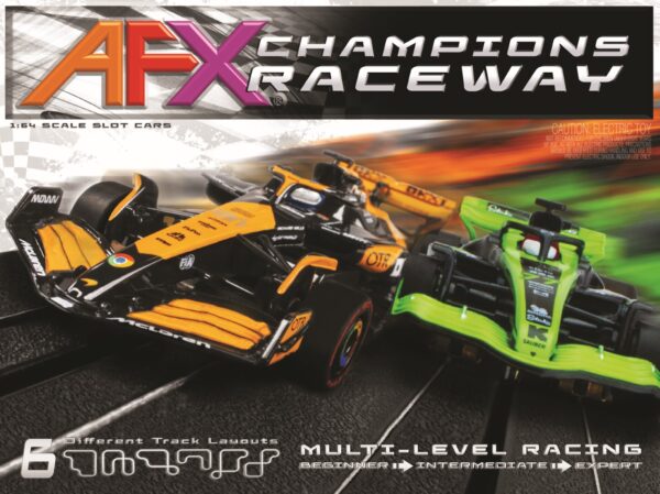 AFX 22122 1:64 Champions Raceway Slot Car Race Set