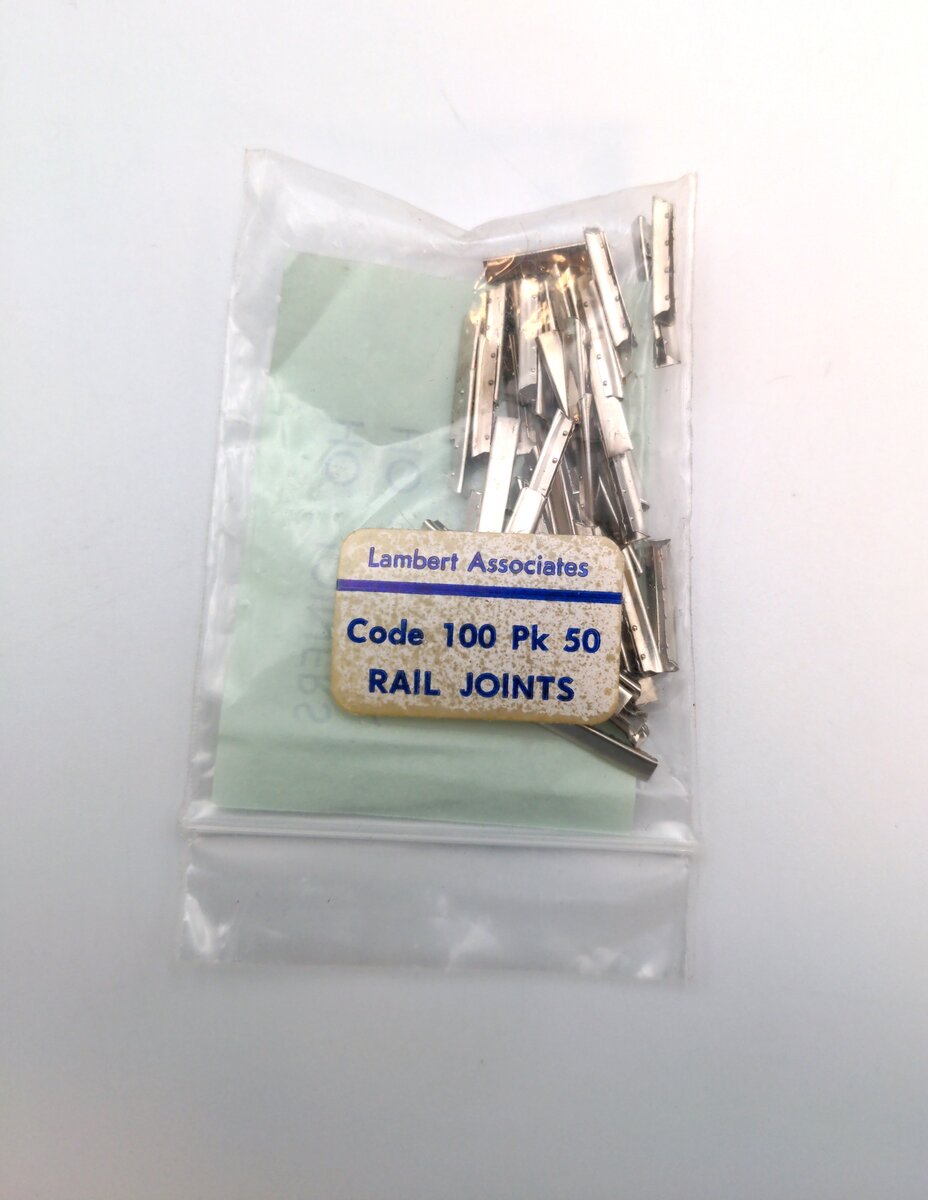 Lambert HO Code 100 Rail Joints (Pack of 50)