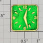 American Flyer 49839-125 Union Station Green Tinplate Clock Detail #793