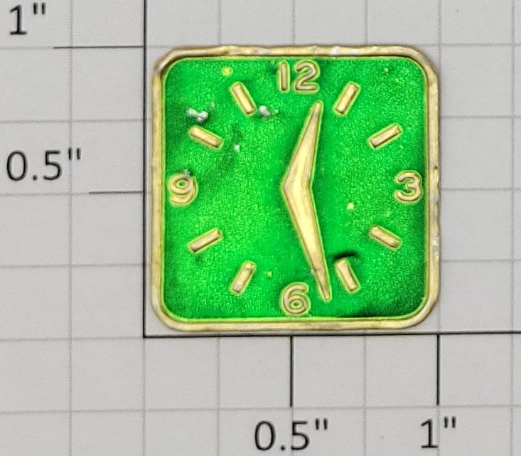 American Flyer 49839-125 Union Station Green Tinplate Clock Detail #793