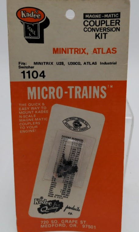 Kadee 1104 N Scale Magne-Matic Coupler Conversion Kit